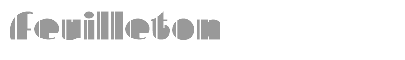 Feuilleton