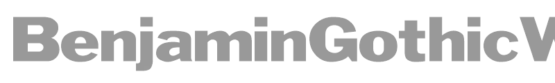BenjaminGothicWide