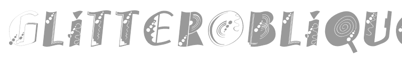 GlitterOblique