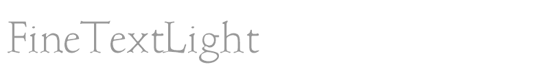 FineTextLight