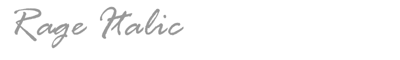 Rage Italic