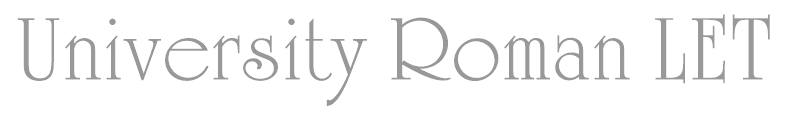 University Roman LET
