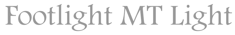 Footlight MT Light