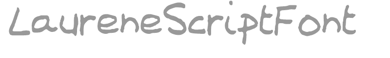 LaureneScriptFont