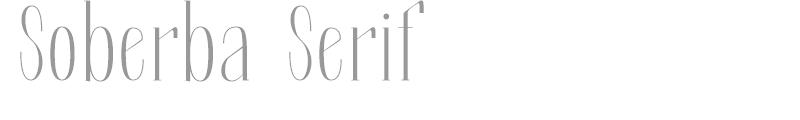 Soberba Serif