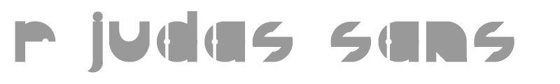 R Judas Sans