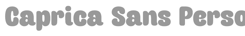 Caprica Sans It Personal Use