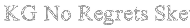 KG No Regrets Sketch