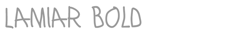 Lamiar Bold