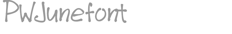 PWJunefont