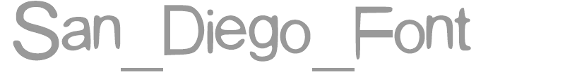 San_Diego_Font