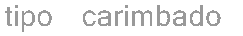 tipo carimbado