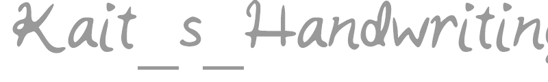 Kait_s_Handwriting