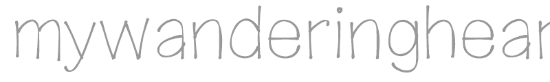 mywanderingheart
