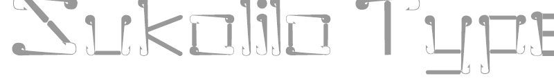 Sukolilo Typeface