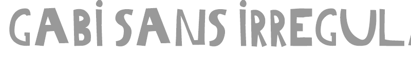 Gabi Sans Irregular