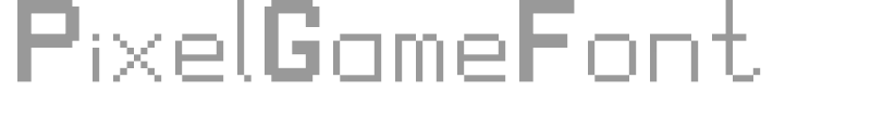 PixelGameFont