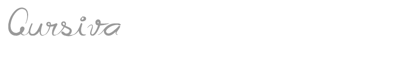 Cursiva