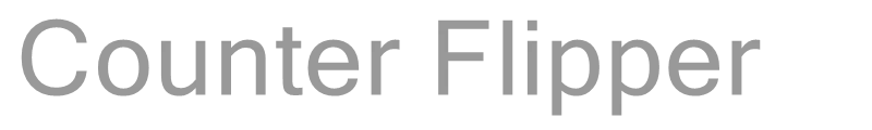 Counter Flipper