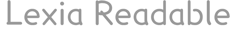 Lexia Readable