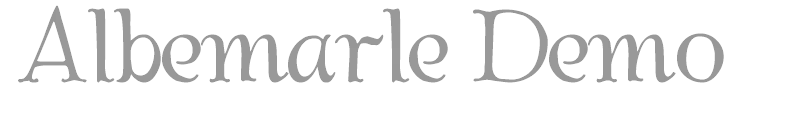 Albemarle Demo