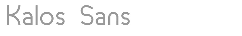 Kalos Sans
