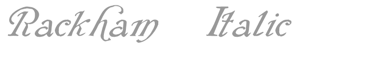 Rackham Italic