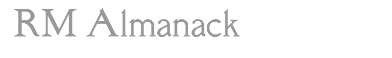 RM Almanack