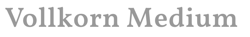 Vollkorn Semibold