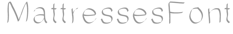 MattressesFont