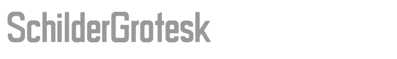 SchilderGrotesk