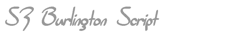 SF Burlington Script SC