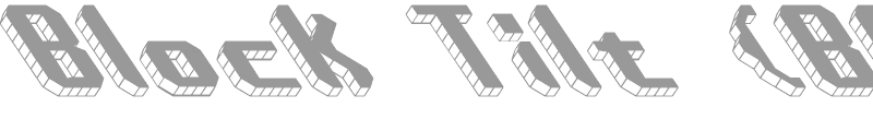 Block Tilt (BRK)