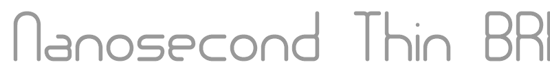 Nanosecond Thin BRK