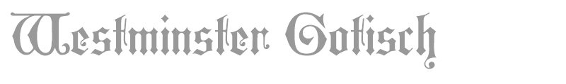 Westminster Gotisch