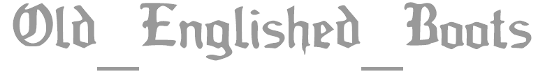 Old Englished Boots