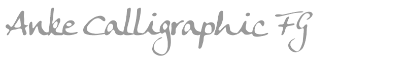 Anke Calligraphic FG