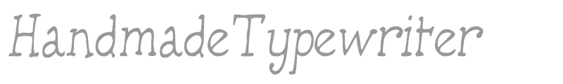 HandmadeTypewriter