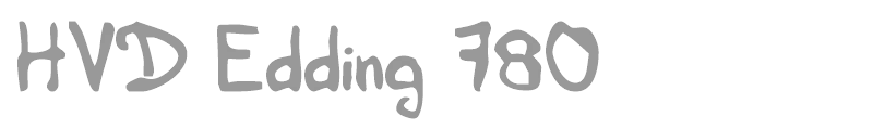 HVD Edding 780