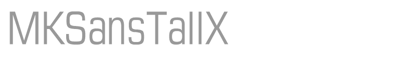 MKSansTallX