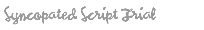 Syncopated Script