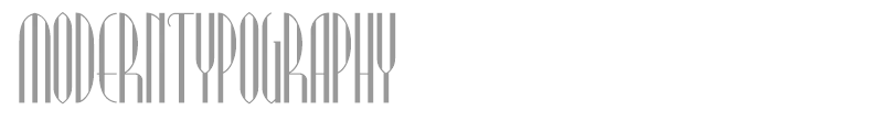 ModernTypography