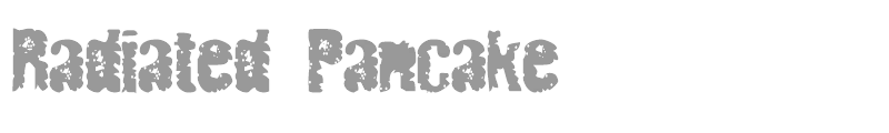 Radiated Pancake
