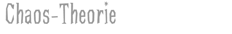 Chaos-Theorie