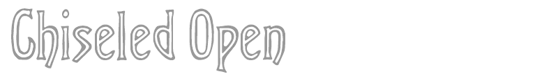 Chiseled Open
