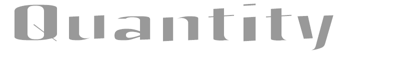 Quantity