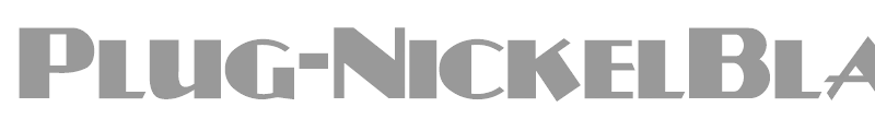 Plug-NickelBlack