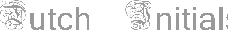 Dutch Initials