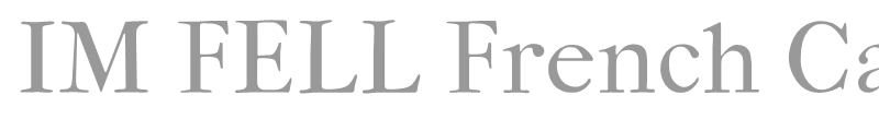 IM FELL French Canon PRO