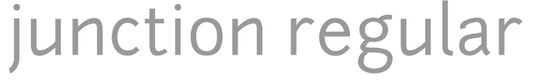 junction regular